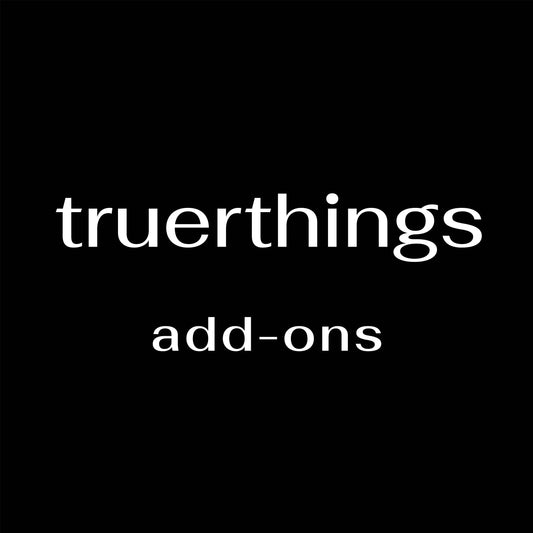 Add-On Listing By TruerThings- 00TT-ADDON