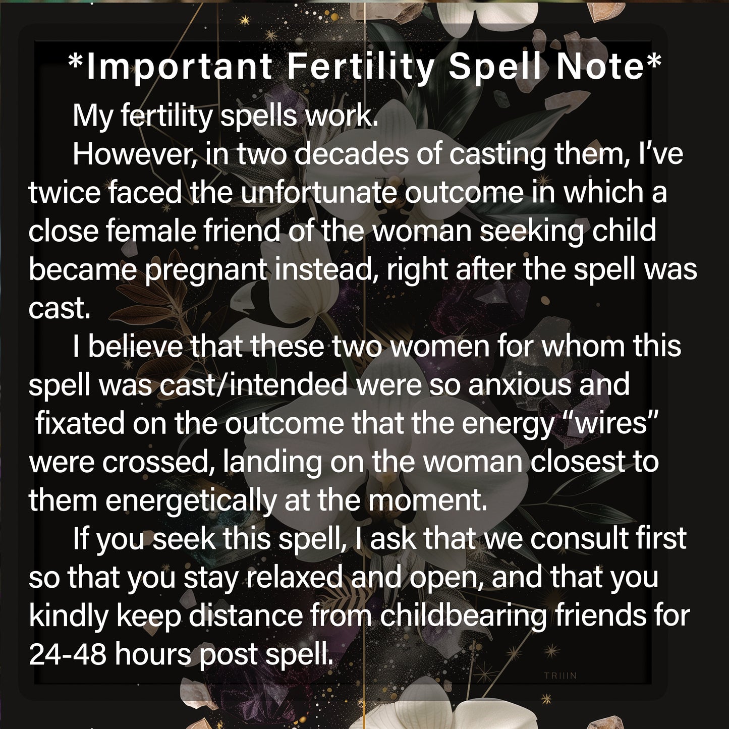 Effective Fertility Spell- Conceive QUICKLY + same-day cast, White Magick Witch Wiccan, Law of Attraction, Parenthood Pregnancy Spell Ritual