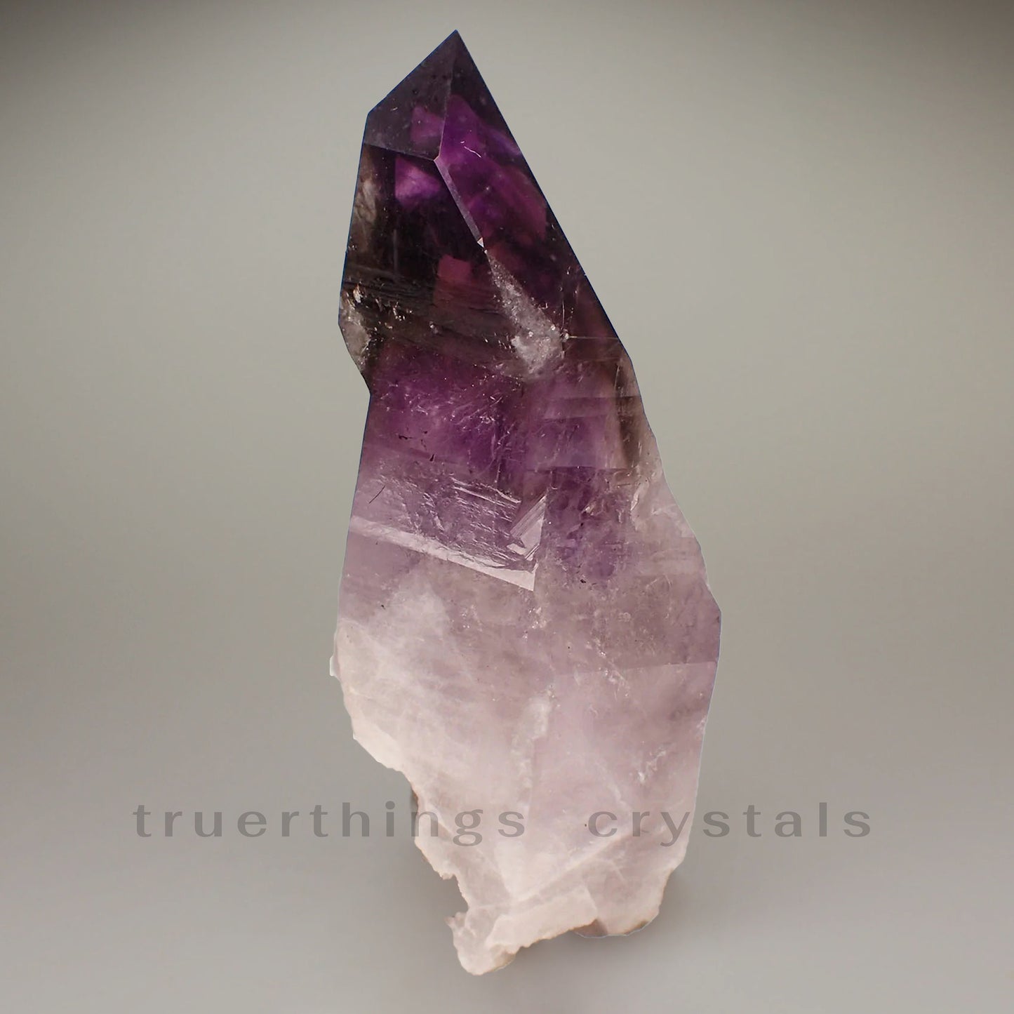 Brandberg Amethyst Crystal Phantom Namibia Gemstone- Rare AAA-Grade, Goboboseb, Namibia. Smokey Quartz Chevron. Reiki, February Birthstone