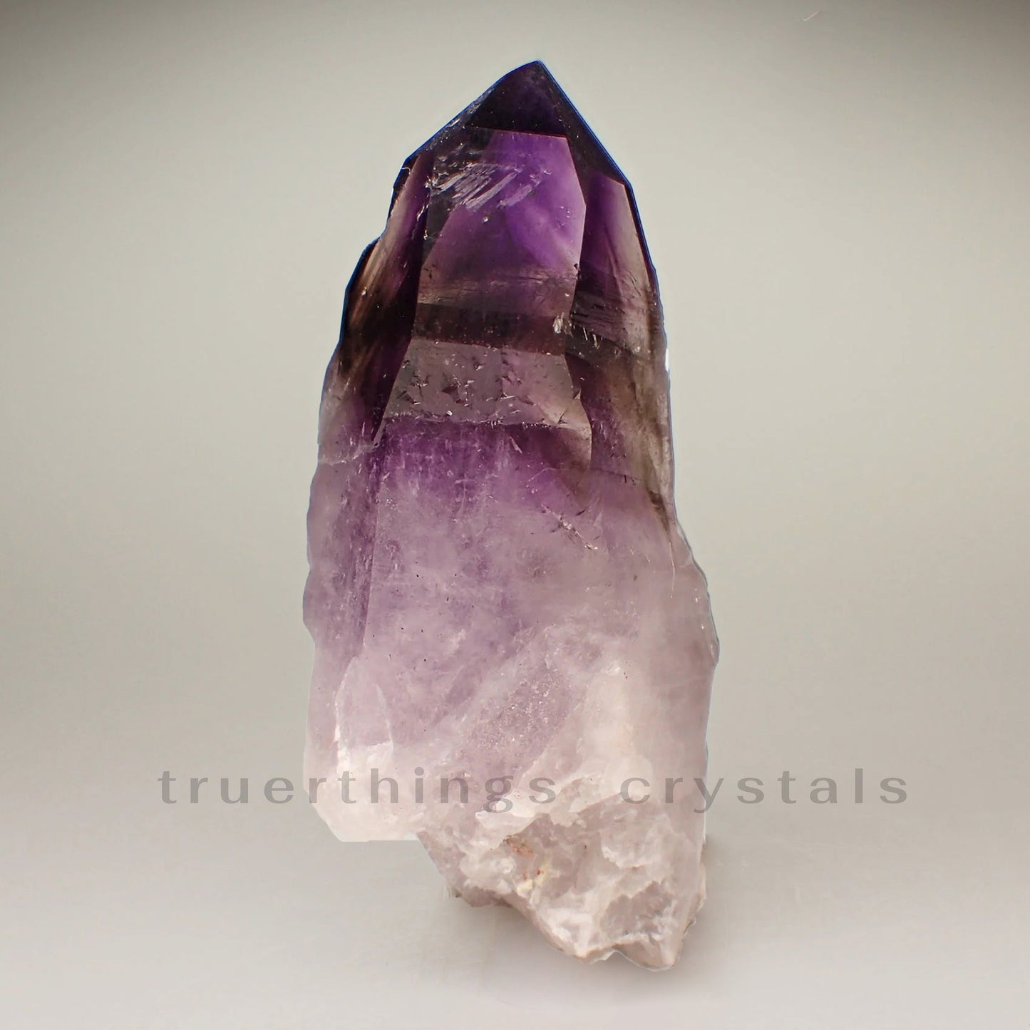 Brandberg Amethyst Crystal Phantom Namibia Gemstone- Rare AAA-Grade, Goboboseb, Namibia. Smokey Quartz Chevron. Reiki, February Birthstone