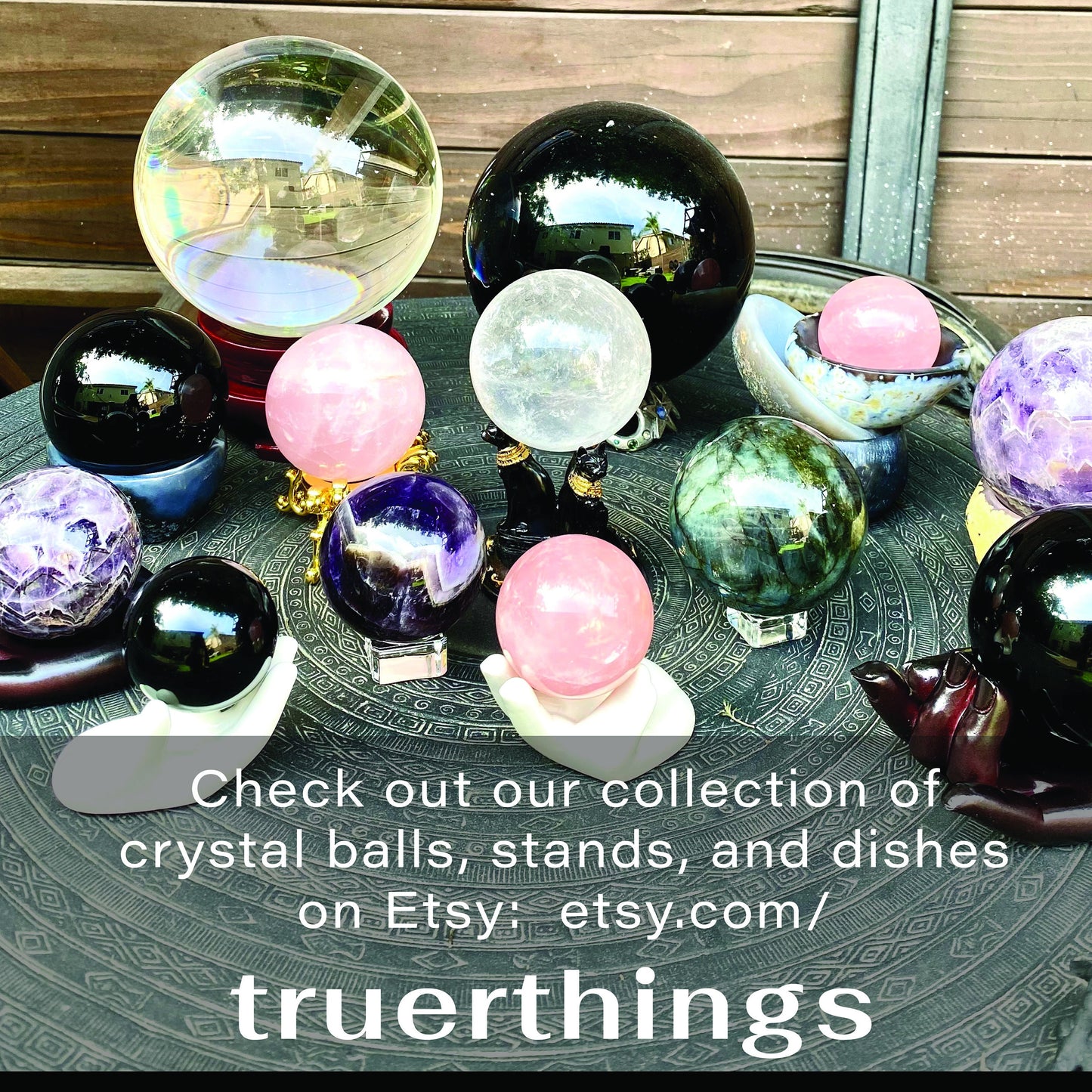 Clear Quartz Crystal Balls & Unique Crystal Ball Stand, Healing Crystal Seer Scrying Ball, Fortune Telling Tool Psychic Spiritual Home Decor