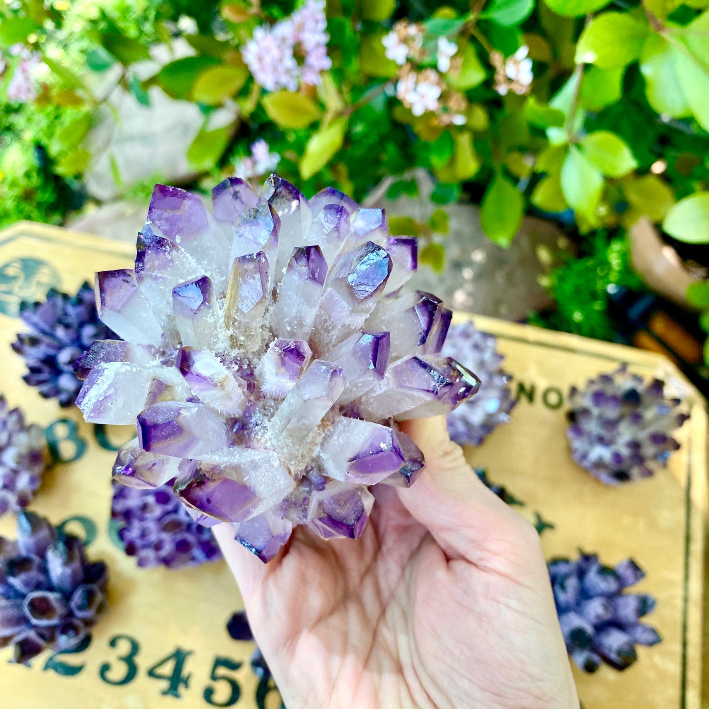 Big Amethyst Crystal Clusters, February Birthstone Raw Amethyst,  Enchanting Crystal Home Decor, Unique Gift for Her, Crown Chakra Cleansing