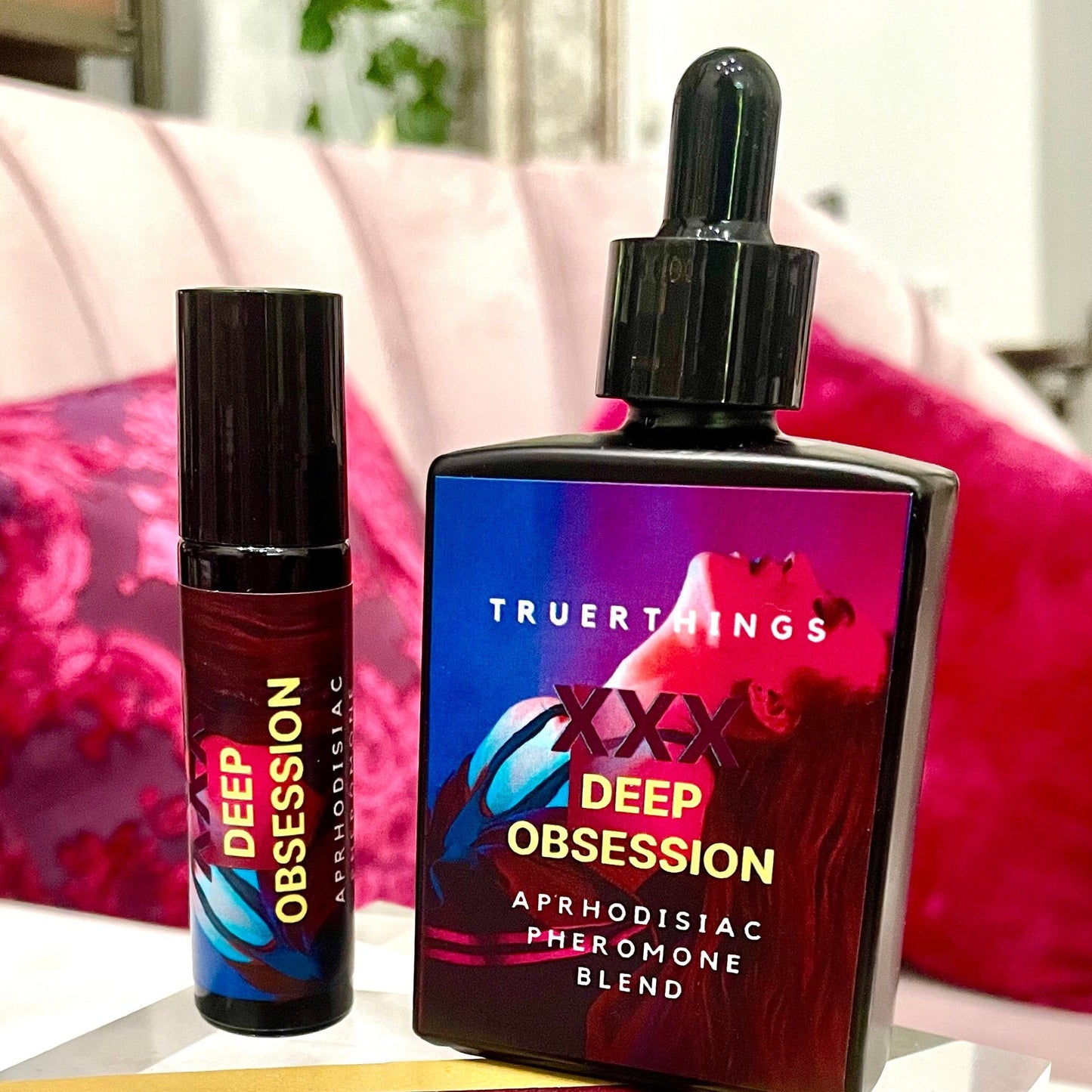 Pheromone Perfume Aphrodisiac Oil- XXX Deep Obsession- Sensual Roll-On Pheromone Love Potion for Maximum Seduction Sex Drive Attraction Love