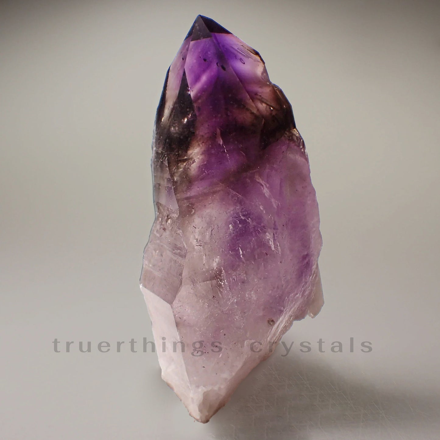 Brandberg Amethyst Crystal Phantom Namibia Gemstone- Rare AAA-Grade, Goboboseb, Namibia. Smokey Quartz Chevron. Reiki, February Birthstone