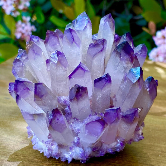 Big Amethyst Crystal Clusters, February Birthstone Raw Amethyst,  Enchanting Crystal Home Decor, Unique Gift for Her, Crown Chakra Cleansing