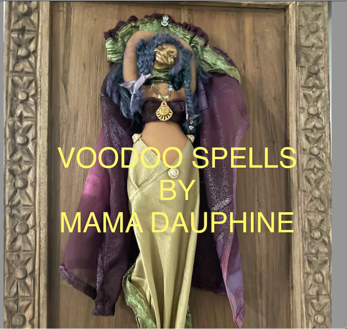 Love Spell Advanced Voodoo Magic Ritual, deep Obsession Spell Marriage, New Orleans Vodou Haitian Priestess magick attraction spell casting