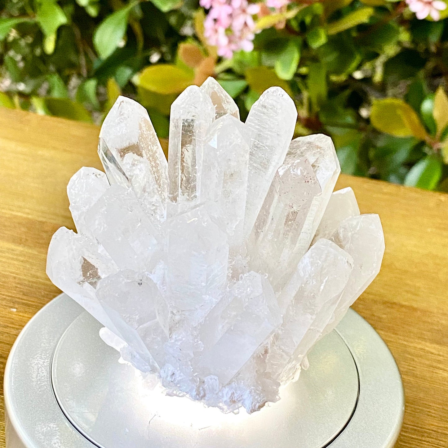 Clear Quartz Crystal Cluster Towers- Healing Crystal Collection Display Figure Gem Energy Cleansing Room Decor Spiritual Unique Gift for Her