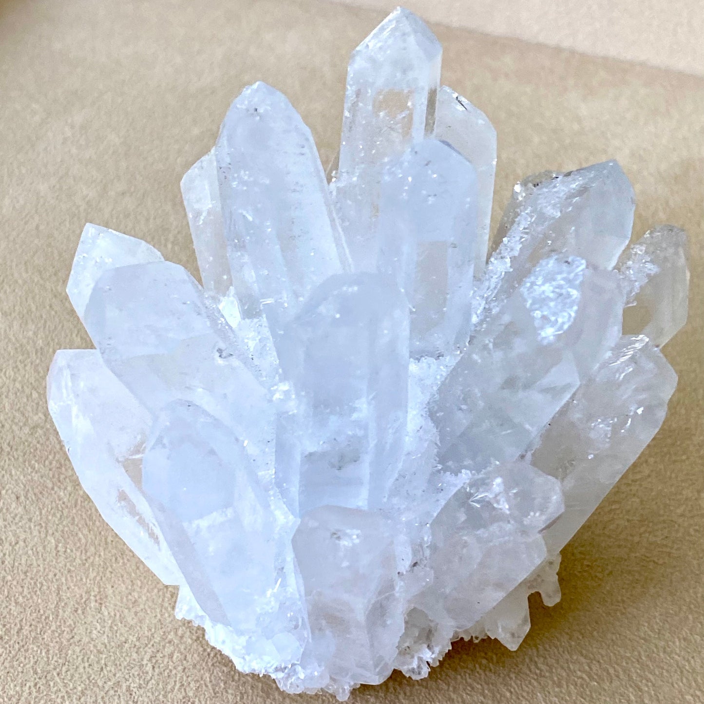 Clear Quartz Crystal Cluster Towers- Healing Crystal Collection Display Figure Gem Energy Cleansing Room Decor Spiritual Unique Gift for Her